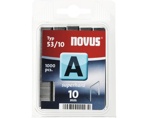 Novus nietjes type 53/10, 1000 stuks