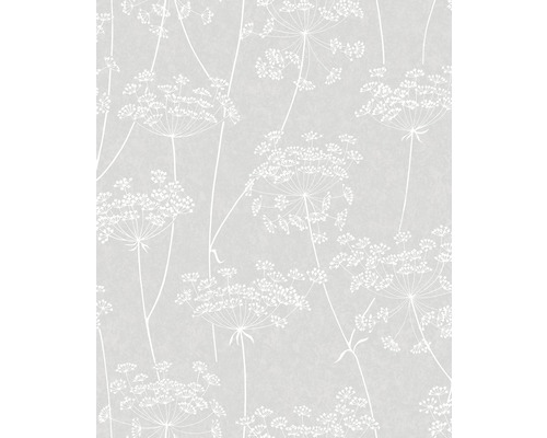 SUPERFRESCO EASY Vliesbehang 33-304 Secret Garden Aura bloemen grijs Behang met bloemmotief