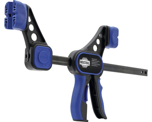 Eénhandklem van kunststof en metaal