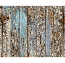 A.S. CRÉATION Panel zelfklevend 30077-1 Only Borders 10 Vintage hout bruin/turquoise 250x35 cm-thumb-0
