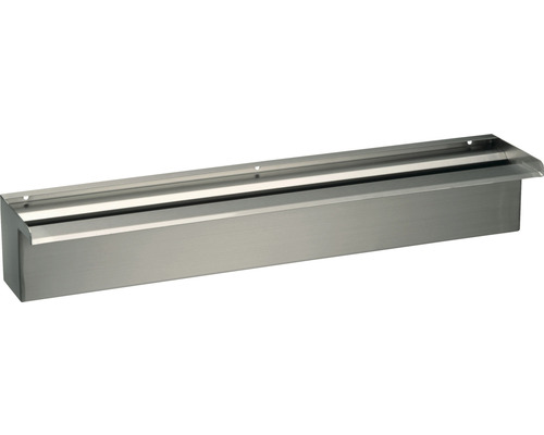 Roestvrijstalen waterval voor de tuinvijver