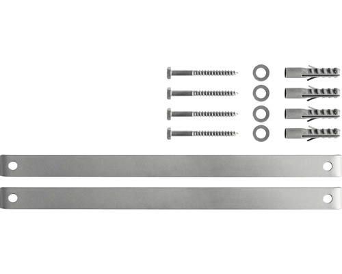 Bevestigingsset met schroeven, ringen en pluggen