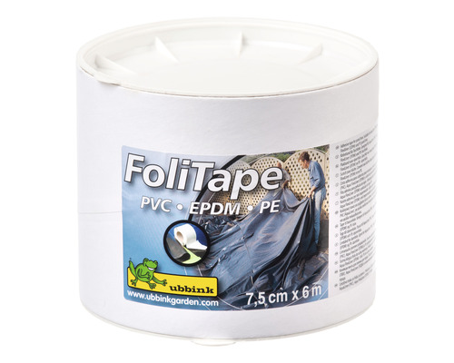 FoliTape PVC EPDM PE afdichtband rol 7,5 cm x 6 m