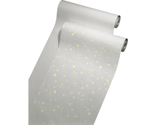 Twee rollen glasvezelbehang met sterpatroon