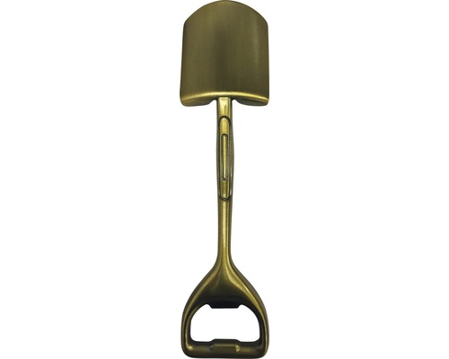 Flesopener in de vorm van een spade
