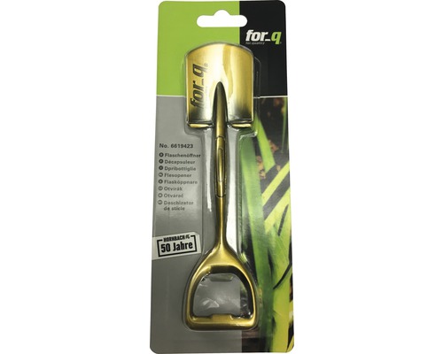 For Q flesopener in schopvorm