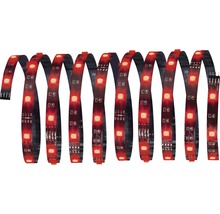 Ledstrip met rood licht