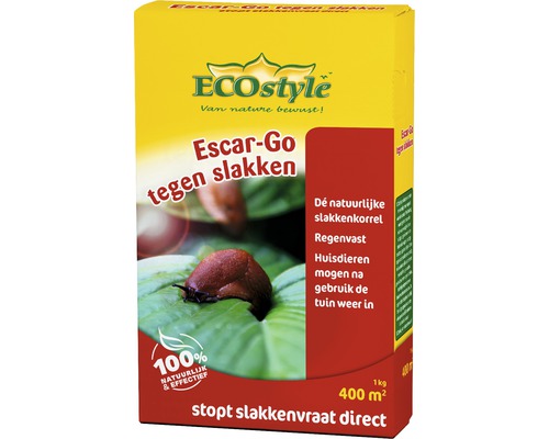 ECOSTYLE Escar-Go® tegen slakken 1 kg ECOSTYLE Escar-Go® tegen slakken 1 kg