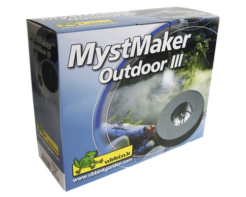 Verpakking van de Ubbink MystMaker Outdoor III nevelaar voor de tuinvijver