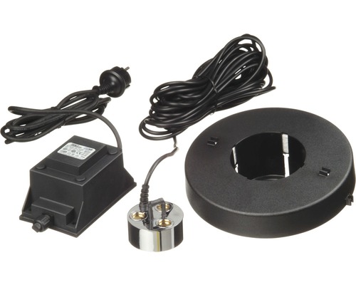 Vernevelaar met transformator en drijflichaam