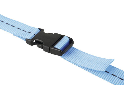 Lichtblauwe band met gesp
