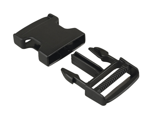 Kunststof klikgesp, open