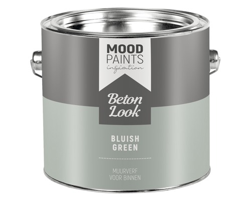 MOODPAINTS Muurverf Betonlook bluish green 2,5 l