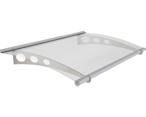 ARON deurluifel Ingressa 150,5x91,5 cm zilver acrylglas transparant