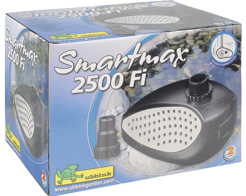 Verpakking van de Ubbink Smartmax 2500 Fi vijverpomp