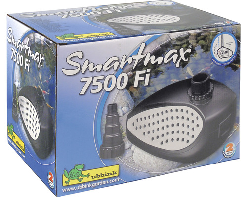 Verpakking van de Ubbink Smartmax 7500 Fi vijverpomp