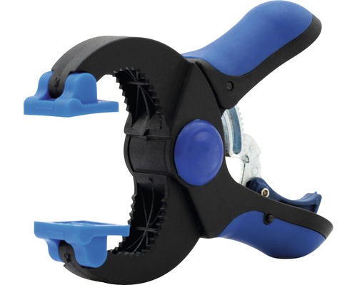 Veerklem met verstelbare klembekken