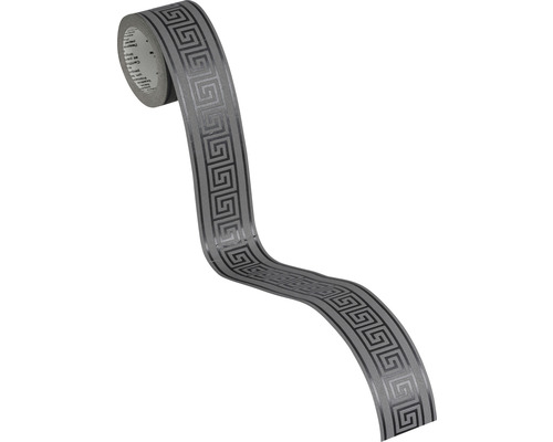 Behangrand met Grieks meandermotief op een rol