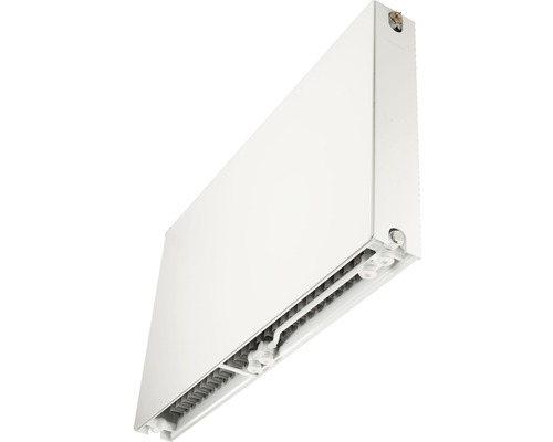 Vlakke radiator met glad oppervlak