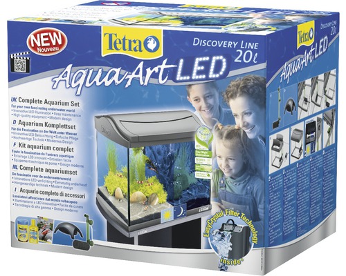 Tetra AquaArt LED Aquarium Complete set 20 liter verpakking
