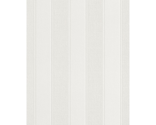 RASCH Vliesbehang 141801 Wallton strepen wit Behang met streepmotief