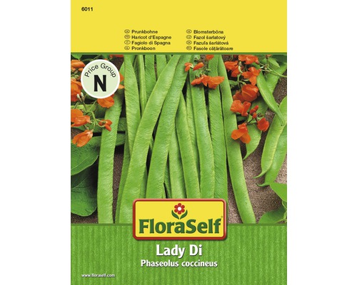 FLORASELF® Pronkbonen "Lady Di" groentezaden