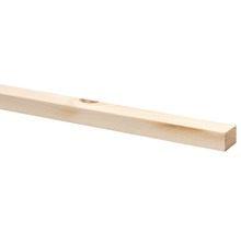 Houten lat van onbehandeld hout