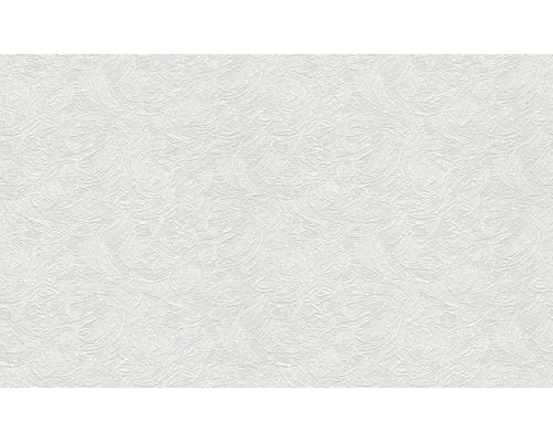 RASCH Vliesbehang 178128 Wallton structuur wit 25x1,06 m Wit structuurbehang met patroon