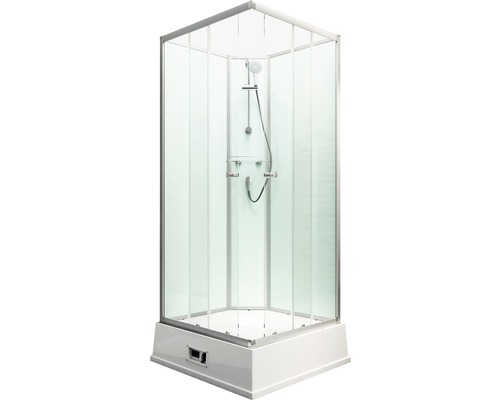 Complete douchecabine met douchekop en doucheslang