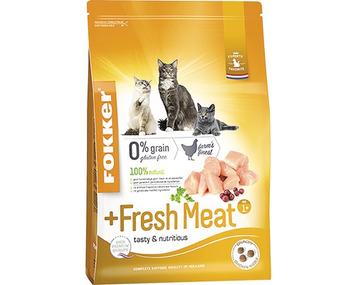 FOKKER Kattenvoer fresh meat 2,5 kg