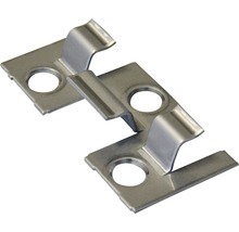 Metalen klemmen met gaten voor bevestiging