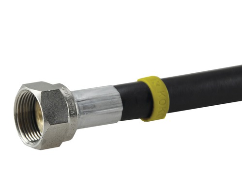 Flexibele gasslang met schroefverbinding