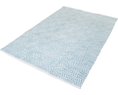 Vloerkleed met ruitpatroon