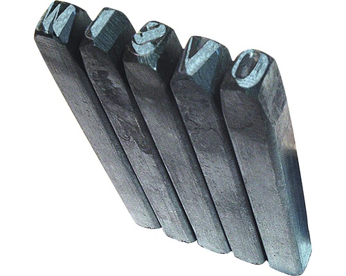 Letterstempelset van staal