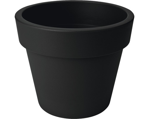 ELHO Plantenpot Green Basics top planter Ø 30 x H25 cm kunststof, zwart Zwarte kunststof bloempot