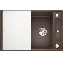 Spoelbak van silgraniet met snijplank