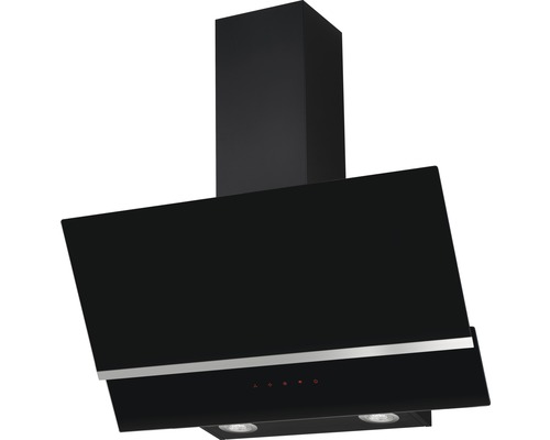 Zwarte afzuigkap voor de keuken