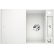 Spoelbak van silgranit met afdruiprek