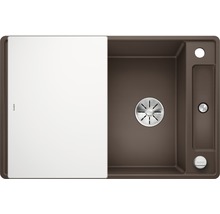 Blanco spoelbak met afdruiprek en zeefkorf