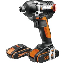 WORX accuslagschroevendraaier met 20 volt accu