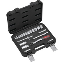 Ratelset in geopende zwarte koffer
