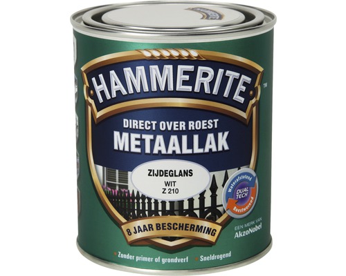 HAMMERITE Metaallak zijdeglans wit Z210 750 ml