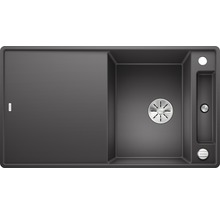 Spoelbak met afdruiprek en afvoersysteem