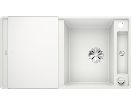 Spoelbak met afdruiprek en zeefmand