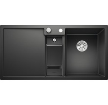 Spoelbak met afdruiprek en accessoires