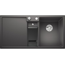 Spoelbak met afdruiprek en zeepdispenser