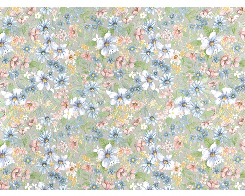 D-C-FIX Plakfolie romantic meerkleurig 45x200 cm Bloempatroon met bloemen en bladeren