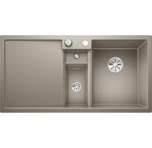 Spoelbak met afdruiprek en extra wasbak