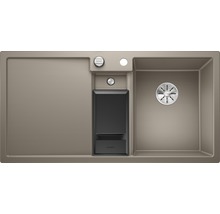 Spoelbak met afdruiprek en accessoires