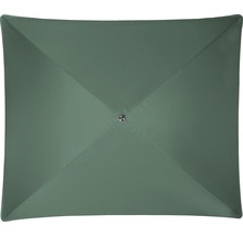 Vierkante parasol van bovenaf